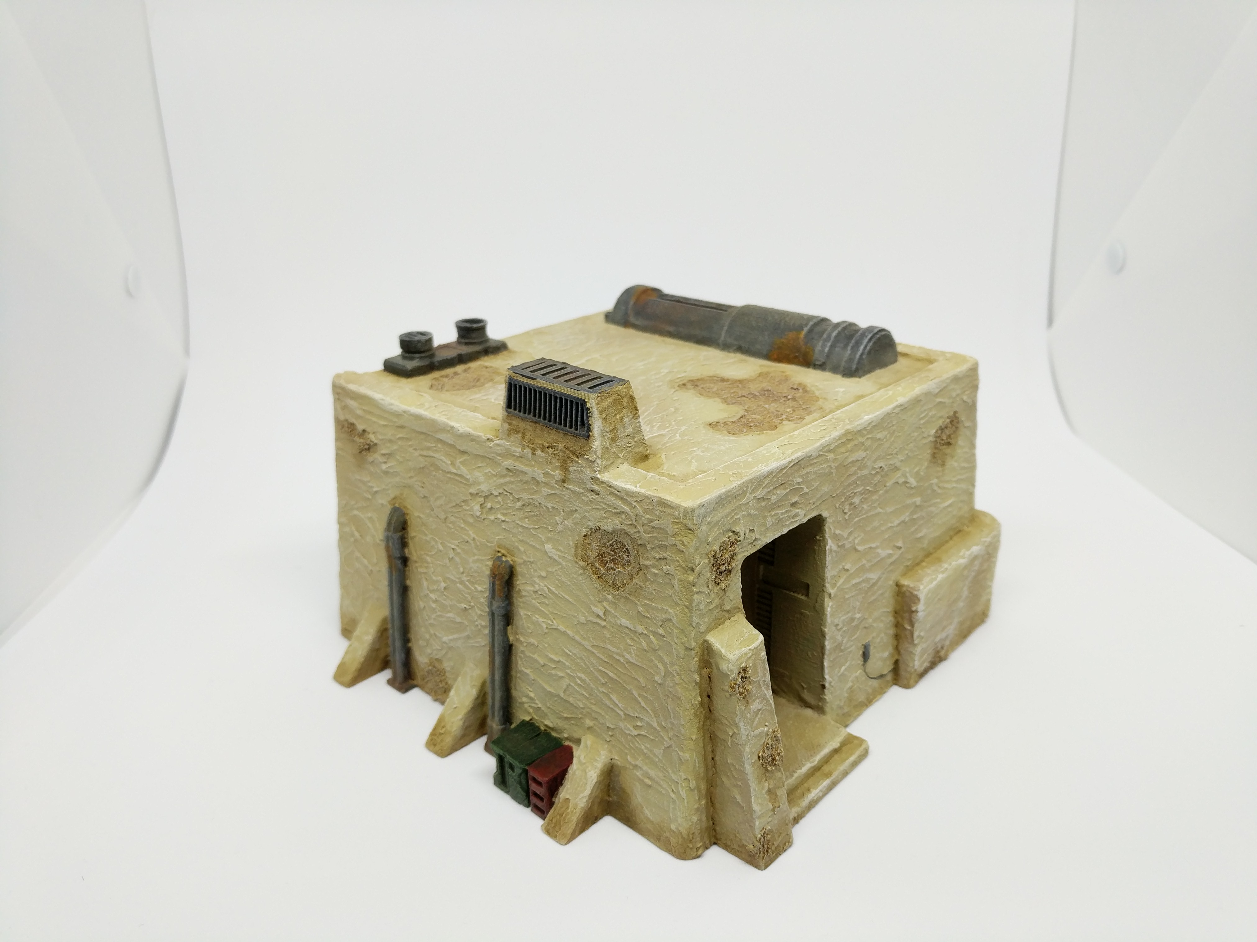 Unpainted Tatooine Desert Houses Terrain For Star Wars Legion & 28mm Sci-Fi Wargames